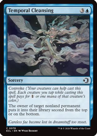 Temporal Cleansing (ECL-078) - Lorwyn Eclipsed - for just $0.03! 
