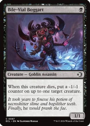 Bile-Vial Boggart (ECL-087) - Lorwyn Eclipsed - for just $0.05! 