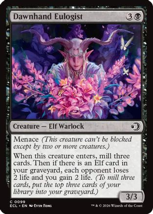 Dawnhand Eulogist (ECL-099) - Lorwyn Eclipsed Foil - for just $0.06! 