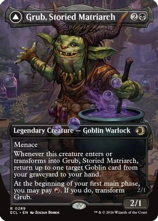 Grub, Storied Matriarch (Borderless) (ECL-289) - Lorwyn Eclipsed - for just $0.26! 