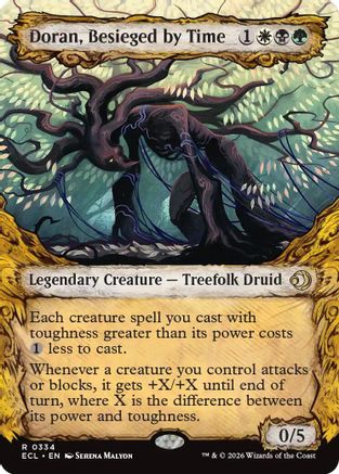 Doran, Besieged by Time (Showcase) (ECL-334) - Lorwyn Eclipsed Foil - for just $1.72! 