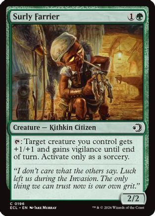 Surly Farrier (ECL-196) - Lorwyn Eclipsed - for just $0.03! 