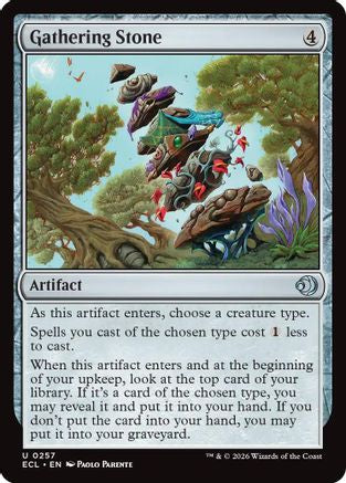 Gathering Stone (ECL-257) - Lorwyn Eclipsed - for just $0.16! 