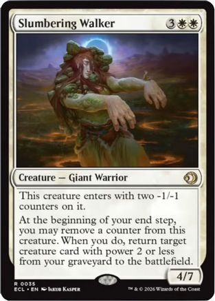 Slumbering Walker (ECL-035) - Lorwyn Eclipsed - for just $0.06! 