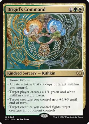 Brigid's Command (ECL-208) - Lorwyn Eclipsed - for just $0.06! 