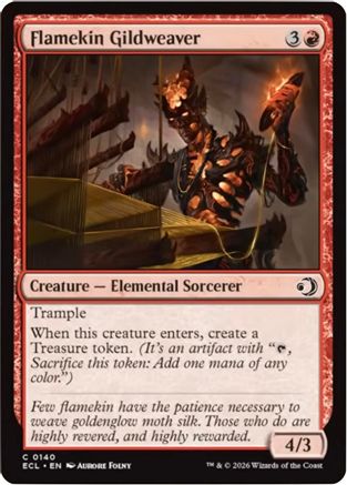 Flamekin Gildweaver (ECL-140) - Lorwyn Eclipsed - for just $0.02! 