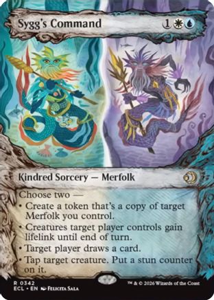 Sygg's Command (Showcase) (ECL-342) - Lorwyn Eclipsed Foil - for just $0.15! 