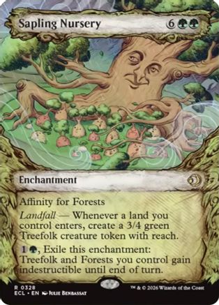 Sapling Nursery (Showcase) (ECL-328) - Lorwyn Eclipsed Foil - for just $1.14! 