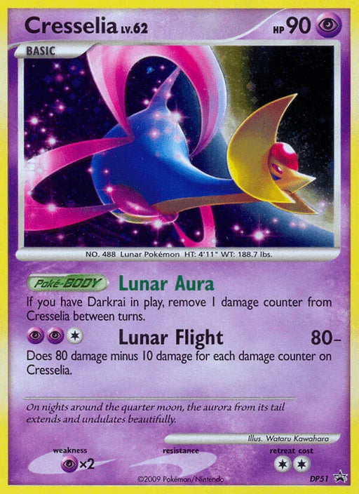 Cresselia (DP51) [Diamond & Pearl: Black Star Promos] - for just $4.85! 
