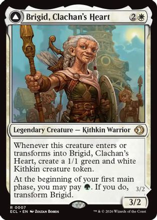 Brigid, Clachan's Heart (ECL-007) - Lorwyn Eclipsed - for just $0.11! 