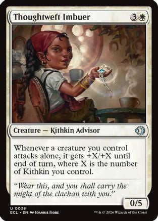 Thoughtweft Imbuer (ECL-038) - Lorwyn Eclipsed - for just $0.06! 