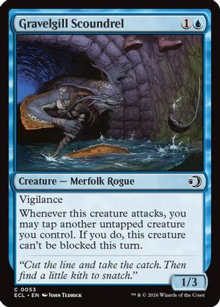 Gravelgill Scoundrel (ECL-053) - Lorwyn Eclipsed Foil - for just $0.03! 