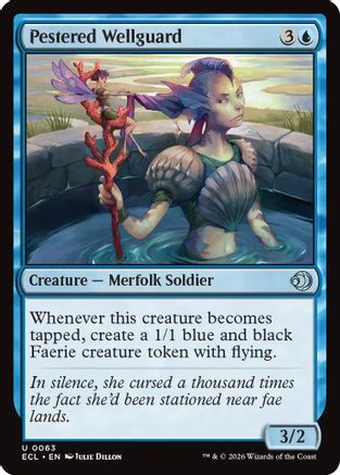 Pestered Wellguard (ECL-063) - Lorwyn Eclipsed Foil - for just $0.07! 