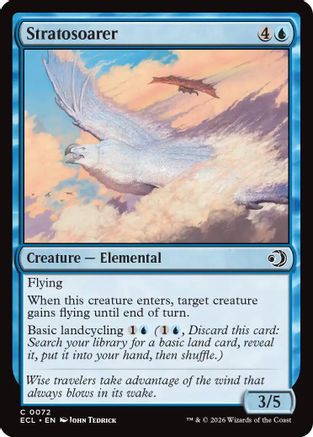 Stratosoarer (ECL-072) - Lorwyn Eclipsed Foil - for just $0.04! 