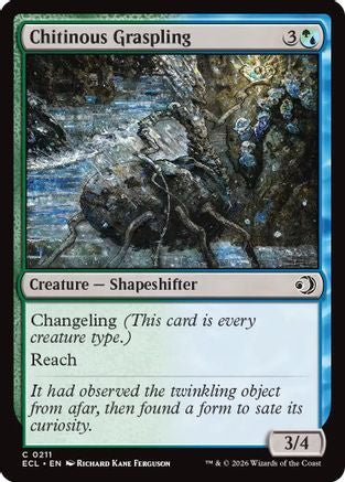 Chitinous Graspling (ECL-211) - Lorwyn Eclipsed Foil - for just $0.05! 