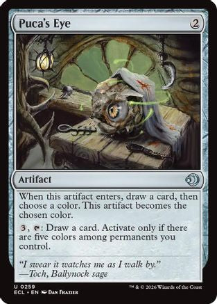 Puca's Eye (ECL-259) - Lorwyn Eclipsed - for just $0.03! 