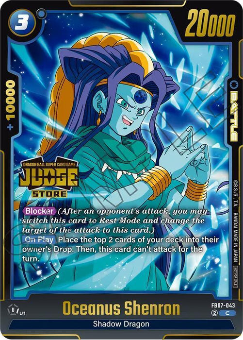 Oceanus Shenron (Judge Pack (Store Judge) 05) [Fusion World Tournament Cards] - for just $0.45! 