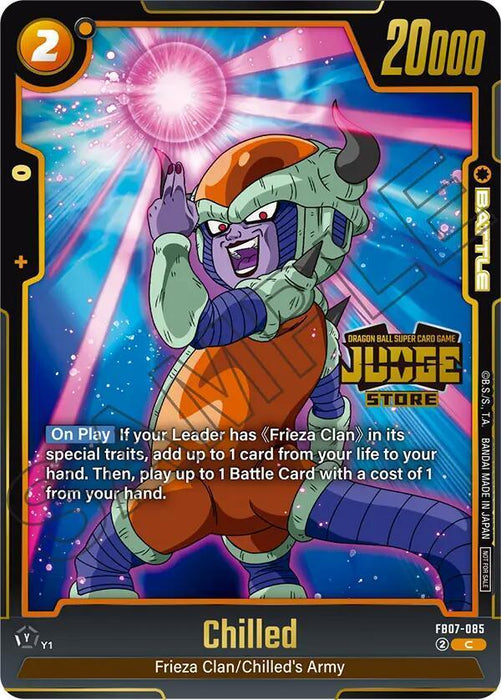 Chilled (Judge Pack (Store Judge) 05) [Fusion World Tournament Cards] - for just $0.15! 