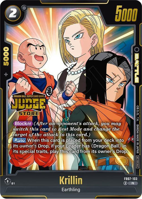 Krillin (Judge Pack (Store Judge) 05) [Fusion World Tournament Cards] - for just $0.70! 
