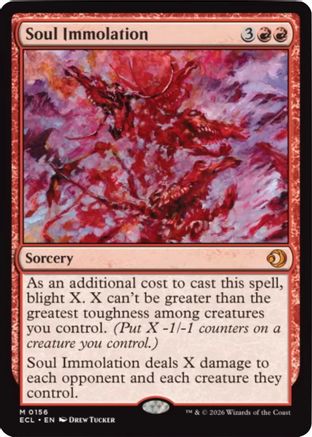 Soul Immolation (ECL-156) - Lorwyn Eclipsed Foil - for just $1.74! 
