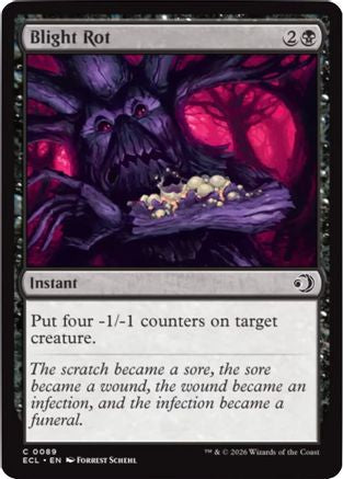Blight Rot (ECL-089) - Lorwyn Eclipsed Foil - for just $0.06! 