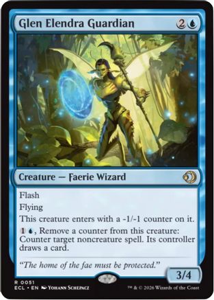 Glen Elendra Guardian (ECL-051) - Lorwyn Eclipsed - for just $0.18! 