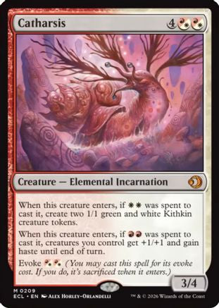 Catharsis (ECL-209) - Lorwyn Eclipsed - for just $0.19! 
