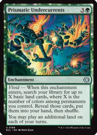 Prismatic Undercurrents (ECL-189) - Lorwyn Eclipsed Foil - for just $0.11! 