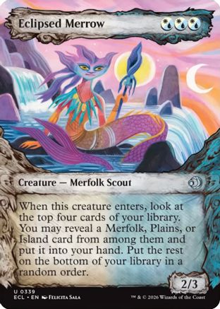 Eclipsed Merrow (Showcase) (ECL-339) - Lorwyn Eclipsed Foil - for just $0.08! 