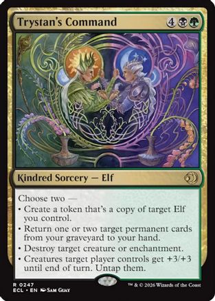 Trystan's Command (ECL-247) - Lorwyn Eclipsed Foil - for just $0.11! 