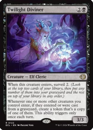 Twilight Diviner (ECL-122) - Lorwyn Eclipsed - for just $0.91! 