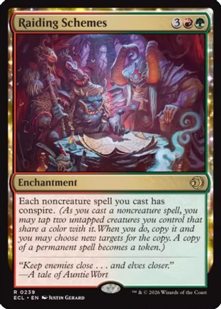 Raiding Schemes (ECL-239) - Lorwyn Eclipsed - for just $0.09! 