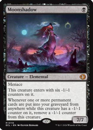 Moonshadow (ECL-110) - Lorwyn Eclipsed Foil - for just $3.90! 