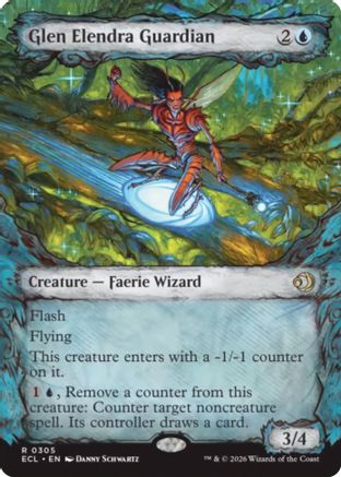 Glen Elendra Guardian (Showcase) (ECL-305) - Lorwyn Eclipsed - for just $0.20! 