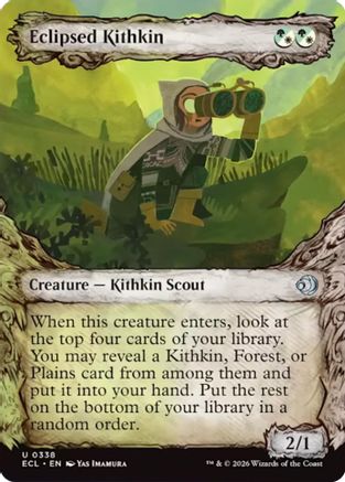 Eclipsed Kithkin (Showcase) (ECL-338) - Lorwyn Eclipsed - for just $0.08! 