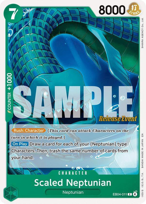 Scaled Neptunian [The Azure Sea's Seven Release Event Cards] - for just $0.90! 