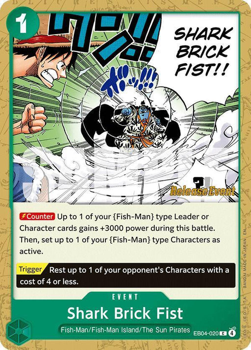 Shark Brick Fist [The Azure Sea's Seven Release Event Cards] - for just $0.40! 