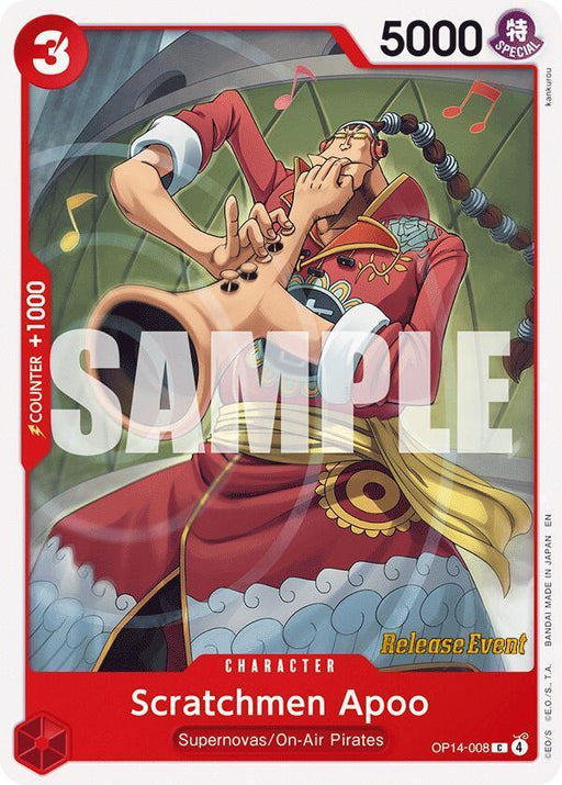Scratchmen Apoo [The Azure Sea's Seven Release Event Cards] - for just $0.20! 