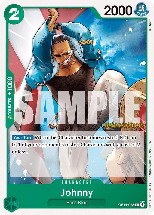 Johnny [The Azure Sea's Seven Release Event Cards] - for just $0.25! 