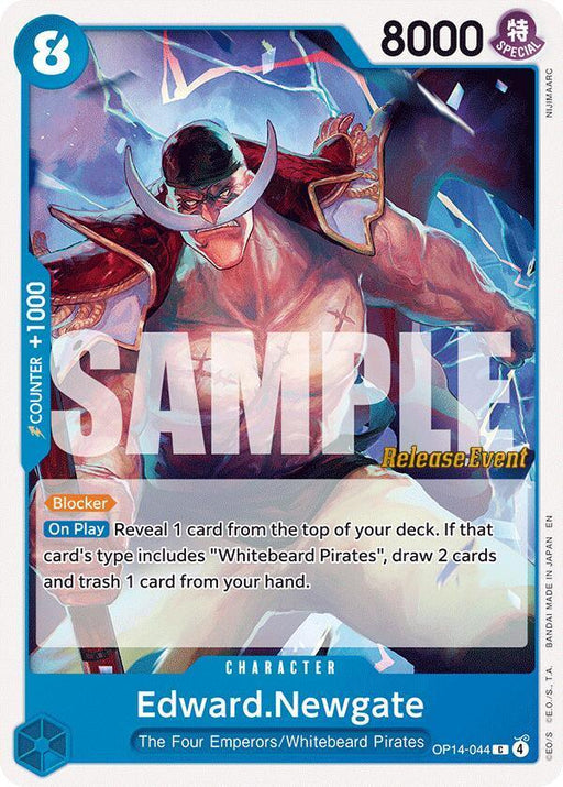 Edward.Newgate [The Azure Sea's Seven Release Event Cards] - for just $0.50! 