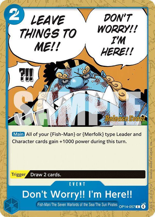 Don't Worry!! I'm Here!! [The Azure Sea's Seven Release Event Cards] - for just $0.65! 