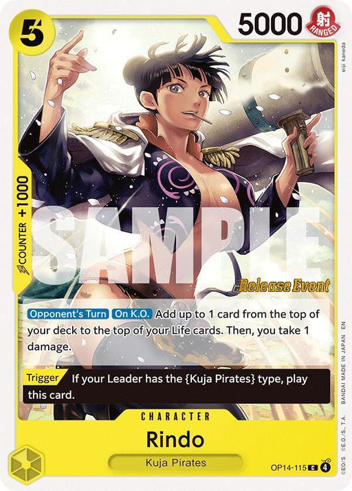 Rindo [The Azure Sea's Seven Release Event Cards] - for just $1.90! 