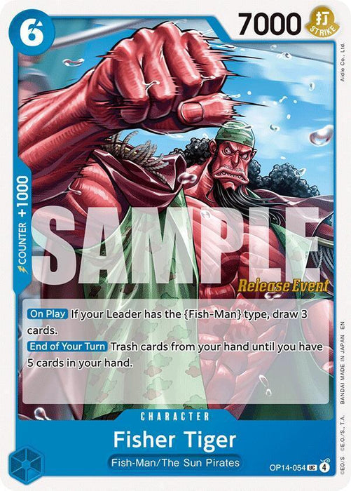 Fisher Tiger [The Azure Sea's Seven Release Event Cards] - for just $1.40! 