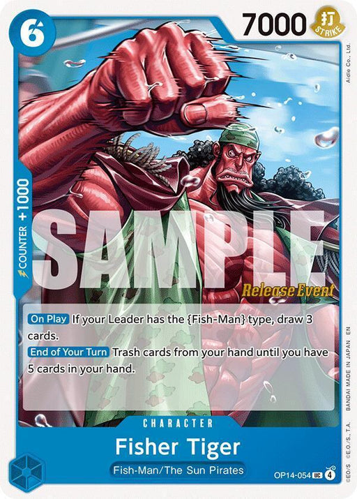 Fisher Tiger [The Azure Sea's Seven Release Event Cards] - for just $1.30! 