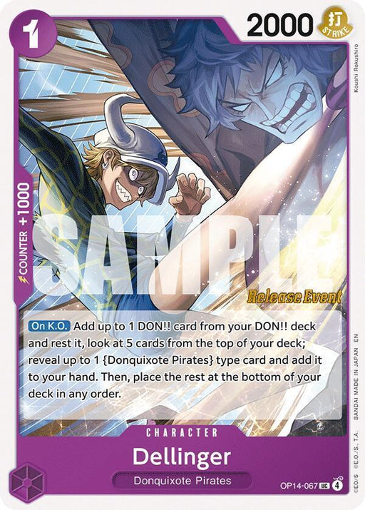 Dellinger [The Azure Sea's Seven Release Event Cards] - for just $3.10! 