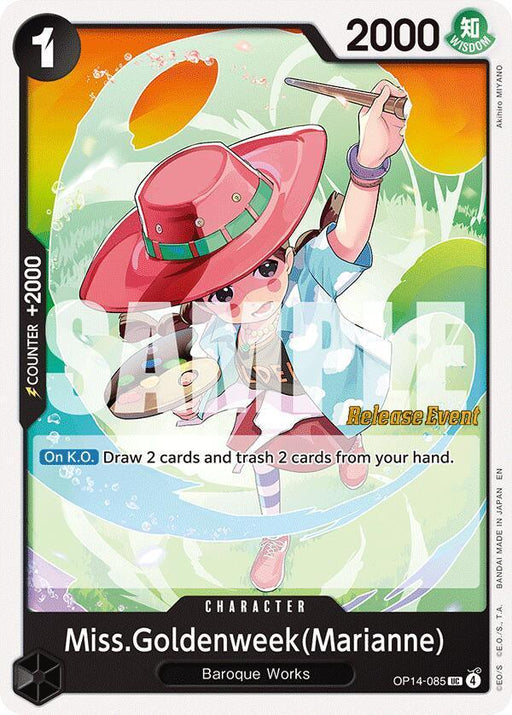 Miss.Goldenweek(Marianne) [The Azure Sea's Seven Release Event Cards] - for just $3.40! 