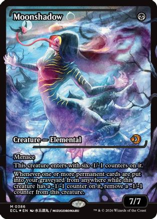 Moonshadow (0386) (Showcase) (ECL-386) - Lorwyn Eclipsed Foil - for just $10.53! 
