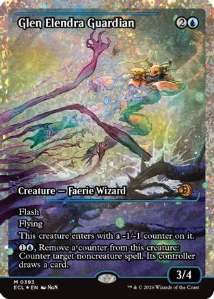 Glen Elendra Guardian (0393) (Showcase) (Fracture Foil) (ECL-393) - Lorwyn Eclipsed Foil - for just $18.12! 