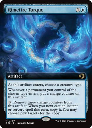 Rimefire Torque (Extended Art) (ECL-358) - Lorwyn Eclipsed - for just $0.13! 