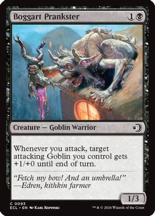Boggart Prankster (ECL-093) - Lorwyn Eclipsed Foil - for just $0.03! 